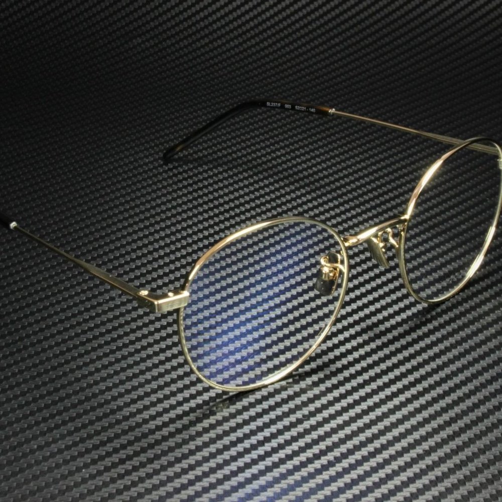 Saint Laurent Men's Havana and Gold Eyeglasses! - Picture 3 of 4